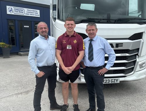 Bridging business and rugby: Centurion Truck Rental’s partnership with rugby star Olly Russell